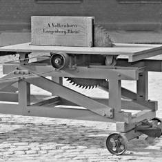 Sägemaschinen Geschichte, 1934 Erste Kreissägen auf dem Markt,