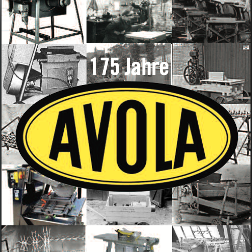 Sägemaschinen Geschichte, 2011 175 Jahre AVOLA,